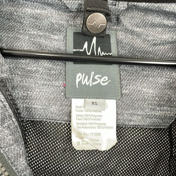 Pulse Women’s Ski Snow Jacket XS Gray Waterproof Windproof - Picture 4 of 10